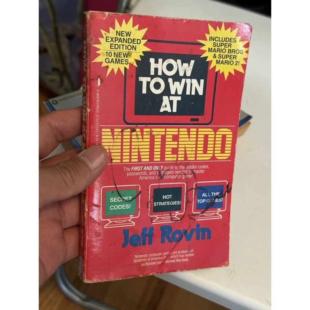 How to Win at Nintendo NES Games Lot Of 2 Books